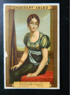 CHROMO  CHOCOLAT IBLED     ( 10,5  X 7   Cms)  MUSEE DU LOUVRE    PORTRAIT DE LA COMTESSE REGNAULT - Ibled