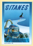 Formule 1 : Team Gitanes - Grand Prix De Belgique 1985 (Carte Autocollante, Illustration Patrice Leroy) - Grand Prix / F1