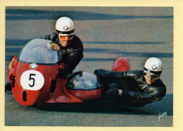 Moto : Side-car – Clermont / Pilote Heinz Luthringshauser / Passager Hans-Jürgen Cusnick (voir Scan Recto/verso) - Sport Moto