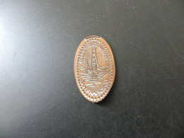 Jeton Token - Elongated Cent - USA - Golden Gate Bridge - San Francisco - Monete Allungate (penny Souvenirs)