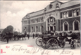 Kiel Bahnhof  (Stempel: Kiel 1903, Nach Norwegen) - Kiel