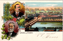 Gruss Aus Essen  (Stempel: Essen 1903 , Nach Norwegen) - Essen