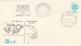 Argentina / Islas Malvinas / Falkland Islands / Antartica - 1982,cover - Briefe U. Dokumente