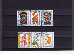 QATAR 1970 FLOWERS SET VFU. - Qatar