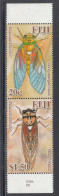 2010 Fiji Insects Complete Pair MNH - Fiji (1970-...)