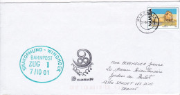 NAMIBIE- 1999--Lettre De WINDHOEK  Pour SAUSSET LES PINS-13 (France) -timbre "Lion"  Seul Sur Sur Lettre--Beau Cachet - Namibie (1990- ...)