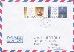 SAINTE HELENE -1996--Lettre JAMESTOWN  Pour VEDENE-84 (France) - Beaux Timbres ... Cachet - Saint Helena Island