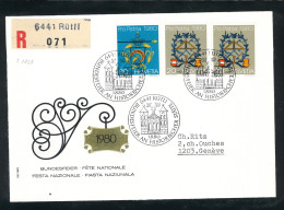 Bundesfeier An Historischer Statte 1980 - Fête Nationale - 6441 Rütli - 01 08 1980 - Bundesfeier 002/30 - Storia Postale