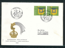 Bundesfeier 1982 - Fête Nationale - 5000 Aarau - 01 08 1982 - Bundesfeier 001/34 - Storia Postale