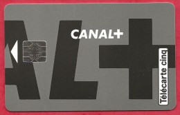 Télécarte 5 Unité Gn  78 Canal + - 5 Unités