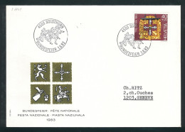 Bundesfeier 1983 - Fête Nationale - 4500 Solothurn - 01 08 1983 - Bundesfeier 001/36 - Cartas & Documentos