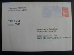 51- PAP TSC Luquet La Poste, Elections AP-HP 1999, Collège CTE Local C-D, Neuf, Pas Courant - Listos A Ser Enviados: TSC Y Transplantados Semioficiales