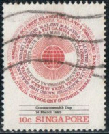 Singapour 1983 Yv. N°410 - Journée Du Commonwealth - Oblitéré - Singapur (1959-...)