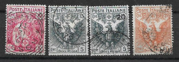 49549) Pro Croce Rossa - 1915/1916  -SERIE COMPLETA USATA - Publicité