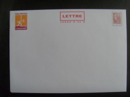 43- PAP TSC Lamouche Beaujard Vieux Rose 50 G Conseil Gl Seine Maritime, Agr. 09M367, Neuf, Logo Orange, Pas Courant N - Prêts-à-poster:Stamped On Demand & Semi-official Overprinting (1995-...)