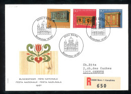 Bundesfeier 1987 - Fête Nationale - 3000 Bern - 01 08 1987 - Bundesfeier 002/41 - Lettres & Documents