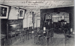 Jürs Austernkeller , Hamburg  (Stempel: Hamburg 1911 , Nach Norwegen) - Mitte