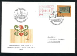 Bundesfeier 1987 - Fête Nationale - 8000 Zurich - 01 08 1987 - Bundesfeier 001/42 - Covers & Documents