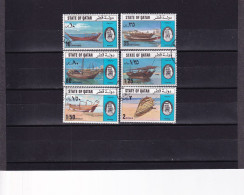 QATAR 1976 DHOWS SET VFU. - Qatar