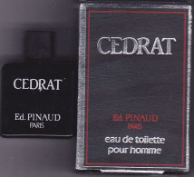 Miniature Parfum Ancienne - Pinaud - EDT - Cedrat - Pleine Avec Boite 4ml - Miniaturas Hombre (en Caja)