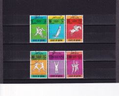 QATAR 1976 MONTREAL OLYMPIC SET VFU. - Qatar