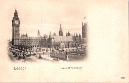 26-2-2-2024 (1 Y 16) UK - Older B/w Postcard  - HOuse Of Parliament - London - Houses Of Parliament
