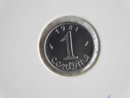 France 1 Centime 1981 (44) - 1 Centime
