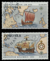 FÄRÖER 1992 Nr 231-232 Gestempelt X5D8E52 - Färöer Inseln