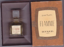 Miniature Parfum Ancienne - Bourjois - Parfum - Flamme - 1/2 Pleine Avec Boite - Miniaturen Damendüfte (mit Verpackung)