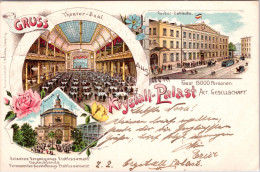 Gruss Vom Krystall-Palast (Leipzig) (Stempel: Leipzig 1904, Nach Norwegen) - Leipzig