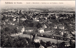 Hoflößnitz Bei Dresden (Stempel: Reichenberg 1910, Nach Norwegen) - Dresden