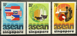 SINGAPORE - MH* - 1977 - # 281/283 - Singapur (1959-...)