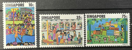 SINGAPORE - MH* - 1977 - # 284/286 - Singapur (1959-...)