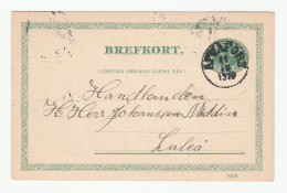 1910 Afvafors? SWEDEN Postal STATIONERY Card Cover Stamps - Covers & Documents