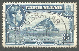 XW01-2369 Gibraltar George VI Europa Point Pointe Europe - Gibraltar