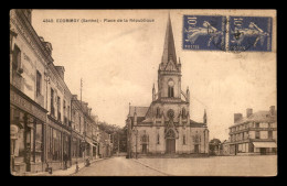 72 - ECOMMOY - PLACE DE LA REPUBLIQUE - Ecommoy