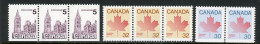 Canada MNH 1979 And1980's Booklet Stamps - Neufs