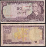 Kolumbien - Colombia 50 Pesos 1984 Pick 425a F (4)    (31180 - Other - America