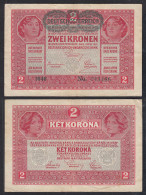 Österreich - Austria 2 Kronen Banknote 1917 Pick 50 VF (3)   (31210 - Austria