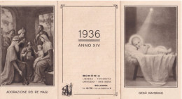 Calendarietto - Bononia - Libreria - Bologna - Anno 1936 - Tamaño Pequeño : 1921-40