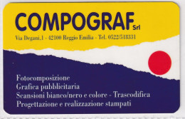 Calendarietto - Compograf - Reggio Emilia - Anno 1997 - Petit Format : 1991-00