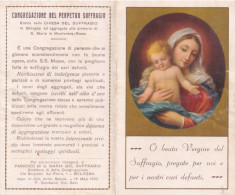 Calendarietto - Congregazione Del Perpetuo Suffragio Eretta Nella Chiesa Del Suffragio In Bologna - S.maria In Monterone - Kleinformat : 1921-40