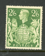 Great Britain MH 1935-42 King George Vl - Neufs