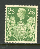 Great Britain MH 1935-42 King George Vl - Ongebruikt