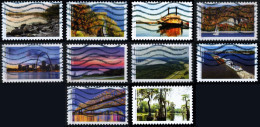 Etats-Unis / United States (Scott No.5698a-j - Mississippi) (o) Set Of 10 - Used Stamps