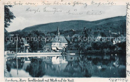 73812382 Ilsenburg Harz Forellenteich Mit Blick Auf Die Stadt Ilsenburg Harz - Ilsenburg