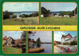 72972801 Lychen Grosser Lychensee Campingplatz Malerwinkel Oberpfuhlsee FDGB Erh - Lychen