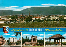 72970354 Edenkoben Panorama Scharfplatz Friedensdenkmal Weinpresse Deutsche Wein - Edenkoben