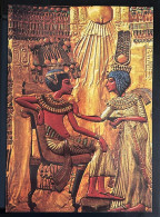 FU1239A-1250A - Pharaoh Tutankhamun's Treasure - Set Of Postcard And 2 Minisheets With 1st Day Stamp - Fujeira - 1972 - Fujeira