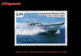 CUBA MINT. 2017-04 DESTACAMENTOS MIRANDO AL MAR - Unused Stamps